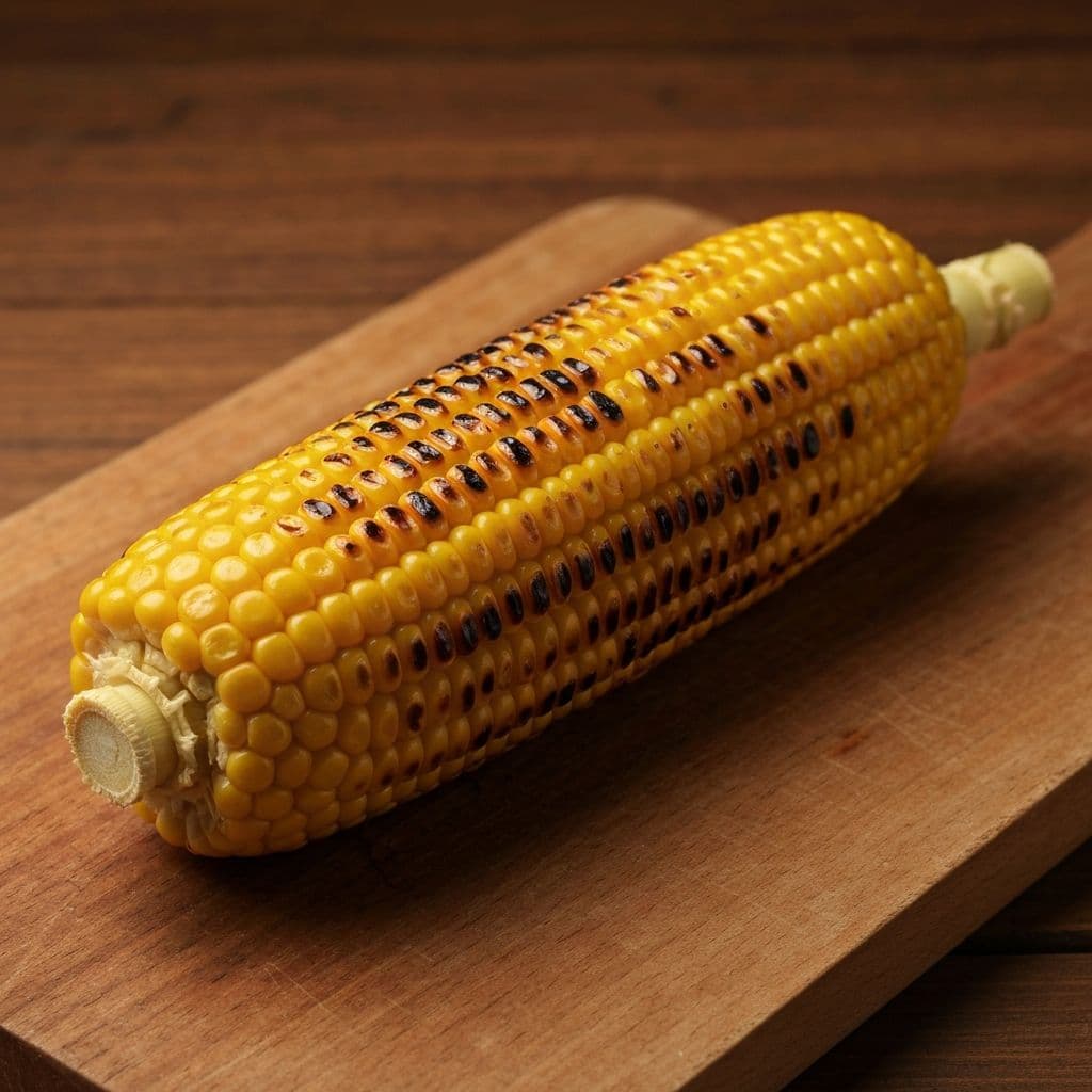 ذرة مشوية بالفحم