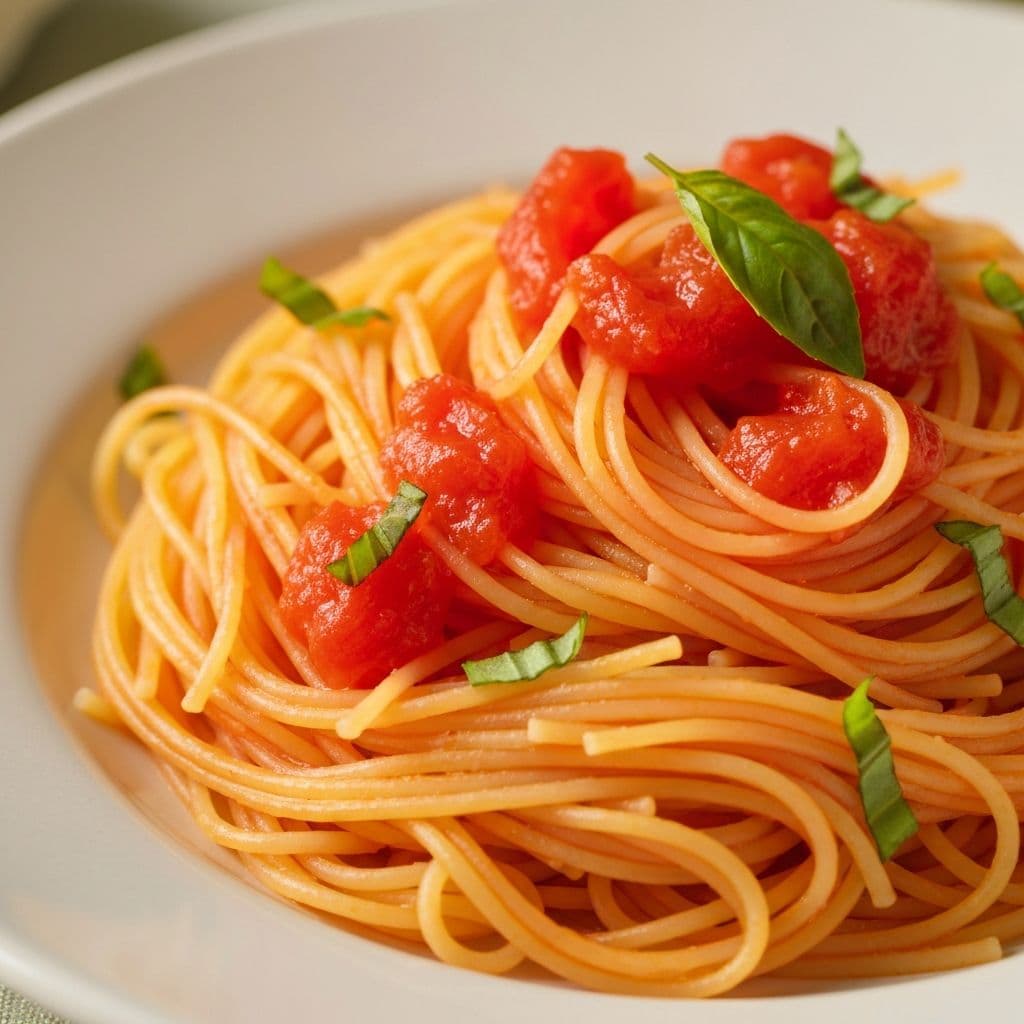 الشعيرية بالطماطم