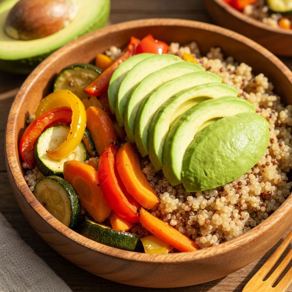 بول الكينوا الصحي