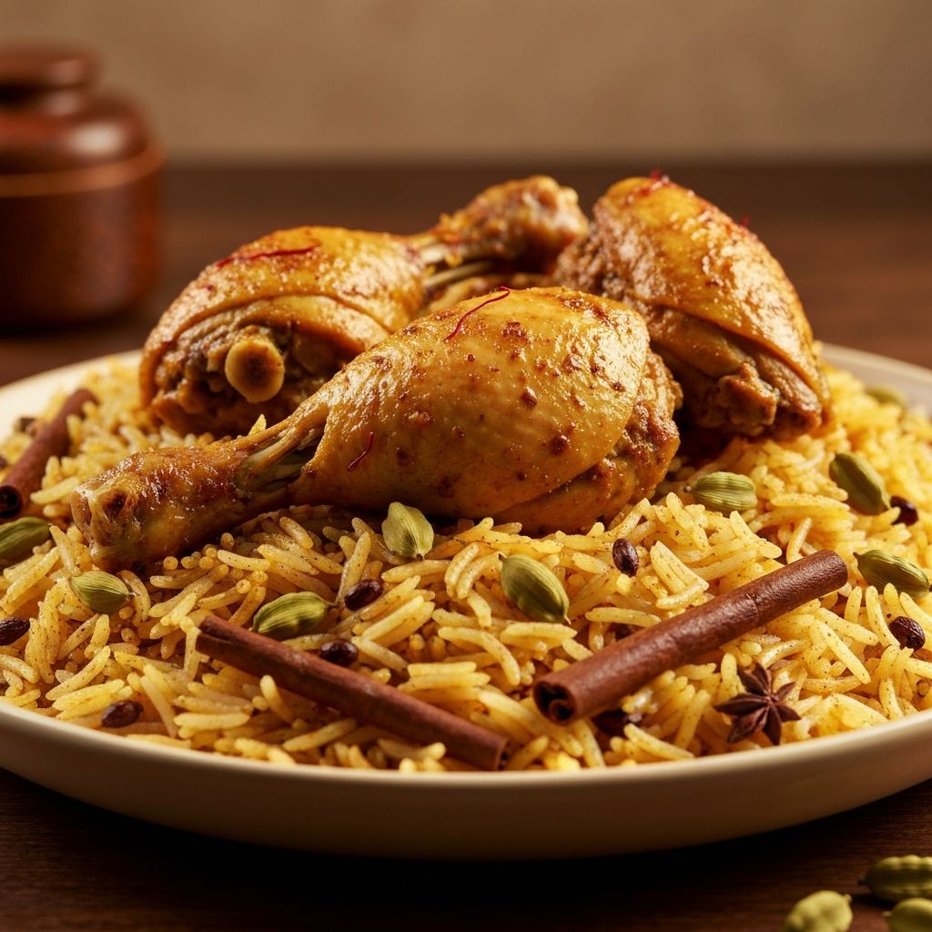 كبسة الدجاج السعودية